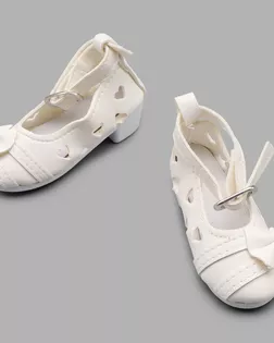 Купить Обувь SH-0046 Туфельки на каблучке, 1 пара, Astra&Craft (белый) арт. АРС-53853-1-АРС0001278633 оптом в Череповце