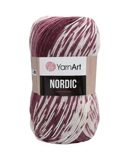 Пряжа YarnArt 'Nordic' 150гр 510м (20% шерсть, 80% акрил) (665 меланж) арт. АРС-54083-1-АРС0001210482