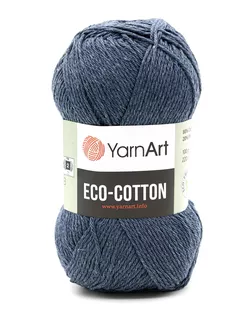 Пряжа YarnArt 'Eco Cotton' 100гр 220м (80% хлопок, 20% полиэстер) (773 джинс) арт. АРС-54103-1-АРС0001234126
