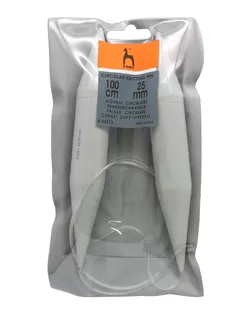 52273 Спицы вязальные круговые 25,00мм*100см, пластик PONY арт. АРС-12829-1-АРС0001201578