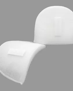 Плечевые накладки втачные обшитые с контлентой Hobby&Pro ВК-14/А 14х100х150мм (белый) арт. АРС-19282-1-АРС0000829281