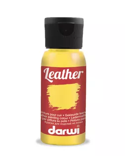 DA0420050 Краска для кожи Darwi LEATHER, 50мл (720 темно-желтый) арт. АРС-32071-1-АРС0001240224