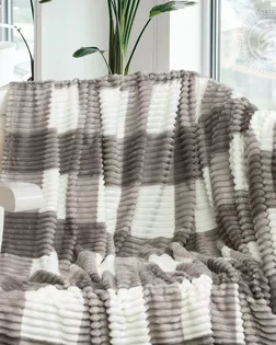 Плед флисовый 'квадро' графит 150х200 арт. 4001 арт. АРТД-5684-1-АРТД0255029 Плед флисовый 'квадро' графит 150х200 арт. 4001 арт. АРТД-5684-1-АРТД0255029