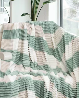 Плед флисовый 'квадро' мята 150х200 арт. 4001 арт. АРТД-5679-1-АРТД0255033 Плед флисовый 'квадро' мята 150х200 арт. 4001 арт. АРТД-5679-1-АРТД0255033