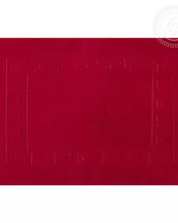 Ножки самойловский текстиль коврик на резиновой основе 45*65 бордовый арт. АРТД-6611-1-АРТД0276151