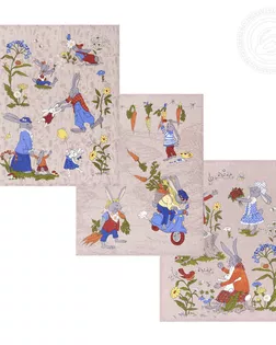 Набор полотенец морковкино (2шт) 45*60 арт. АРТД-5879-1-АРТД0272494