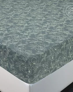 Простыня трик. на резинке 90*200 арт. 251 цветы зеленые арт. АРТД-5991-1-АРТД0279881 Простыня трик. на резинке 90*200 арт. 251 цветы зеленые арт. АРТД-5991-1-АРТД0279881