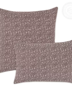 Наволочка трик. на молнии 50/70 2шт. эспрессо темный арт. 257 арт. АРТД-5995-1-АРТД0280178