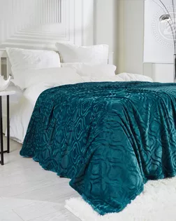 Плед флисовый 'узор' 150*200, индиго арт. 15-016 арт. АРТД-6071-2-АРТД0283817 Плед флисовый 'узор' 150*200, индиго арт. 15-016 арт. АРТД-6071-2-АРТД0283817