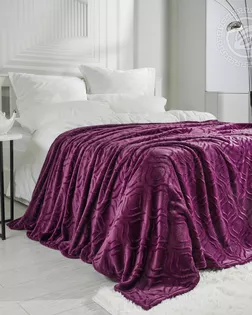 Плед флисовый 'узор' 150*200, фиолетовый арт. 4031 арт. АРТД-6068-1-АРТД0283079 Плед флисовый 'узор' 150*200, фиолетовый арт. 4031 арт. АРТД-6068-1-АРТД0283079