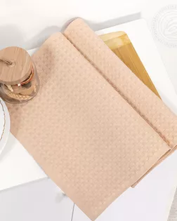 Полотенце вафельное 'эмилия' клетка 40*70 бежевое арт. АРТД-6032-1-АРТД0283668 Полотенце вафельное 'эмилия' клетка 40*70 бежевое арт. АРТД-6032-1-АРТД0283668