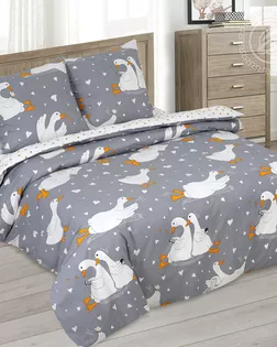 КПБ Евро, поплин, диз. Гусиные лапки арт. 914 арт. АРТД-4920-1-АРТД0285080 КПБ Евро, поплин, диз. Гусиные лапки арт. 914 арт. АРТД-4920-1-АРТД0285080