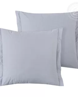 Наволочка с ушками поплин 70*70 (2шт.) платина арт. 971 арт. АРТД-6157-2-АРТД0284997 Наволочка с ушками поплин 70*70 (2шт.) платина арт. 971 арт. АРТД-6157-2-АРТД0284997