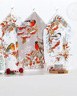 Набор полотенец музыка зимы (2шт) 45*60 арт. АРТД-6210-1-АРТД0285688