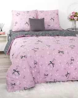 КПБ 1,5 сп., поплин, диз. Флирт арт. 900 арт. АРТД-6347-1-АРТД0288579