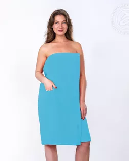 Килт для бани и сауны женский бирюзовый арт. АРТД-6364-1-АРТД0288779