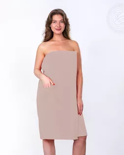 Килт для бани и сауны женский бежевый арт. АРТД-6361-1-АРТД0288787 Килт для бани и сауны женский бежевый арт. АРТД-6361-1-АРТД0288787