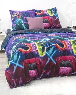 КПБ 1,5 сп., бязь, диз. Джойстик арт. 500 арт. АРТД-6384-1-АРТД0289401