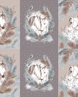 Ткань Поэма рогожка ш.150см рис. 13432-1 арт. АРТД-6402-1-АРТД0289748