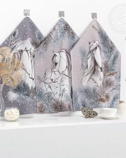 Набор полотенец поэма (2шт) 45*60 арт. АРТД-6405-1-АРТД0289755