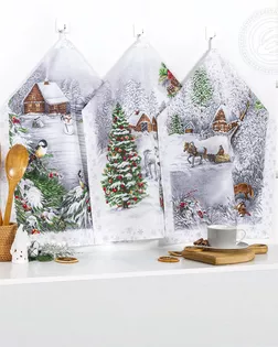 Набор полотенец студеная пора (2шт) 45*60 арт. АРТД-6404-1-АРТД0289763