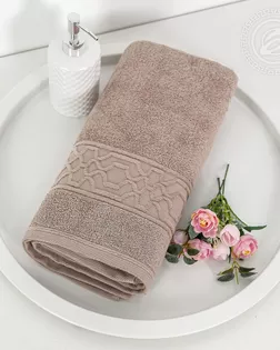 Ажур самойловский текстиль полотенце 50*90 бежевый арт. АРТД-6418-1-АРТД0290047