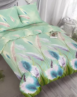 КПБ 1,5 сп., поплин, диз. Астильба арт. 900 арт. АРТД-6441-1-АРТД0290206