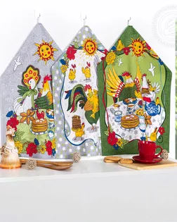 Набор полотенец угощение (2шт) 45*60 арт. АРТД-5427-2-АРТД0290798