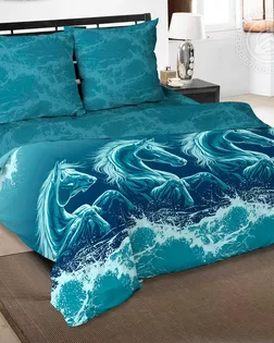 Ткань Посейдон бязь набивная 220см рис. 13450-1 арт. АРТД-5461-1-АРТД0290899