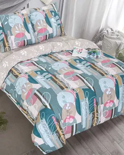 КПБ 1,5 сп., поплин, диз. Ирвинг арт. 900 арт. АРТД-6795-1-АРТД0290894 КПБ 1,5 сп., поплин, диз. Ирвинг арт. 900 арт. АРТД-6795-1-АРТД0290894