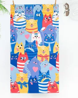 Полотенце вафельное банное 80 * 150 полосатый рейс арт. АРТД-5689-1-АРТД0276161 Полотенце вафельное банное 80 * 150 полосатый рейс арт. АРТД-5689-1-АРТД0276161