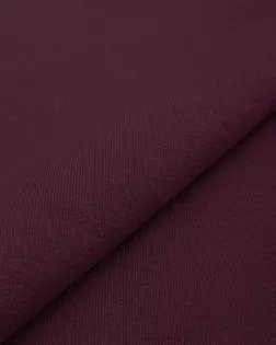 Купить Ткани для одежды бордового цвета Футер 2-х нитка (Пенье), 240г/м.кв. арт. ТФД-16-36-24906.036 оптом
