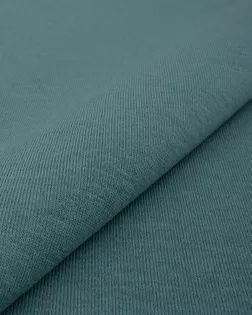 Купить Ткани для одежды бирюзового цвета Футер 4-х ниточный Диагональ, 320г/м.кв. арт. 4Н-2-5-24705.005 оптом