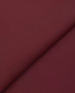 Купить Ткани для одежды бордового цвета Футер 2-х нитка с лайкрой, 230г/м.кв. арт. 2НСЛ-7-20-24911.020 оптом