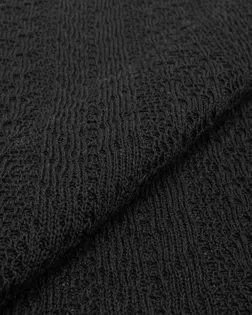 Купить Джерси для одежды черного цвета Трикотаж жаккард "Тоббако" арт. ЖКТО-23-3-24945.019 оптом в Череповце