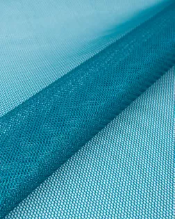 Купить Ткань сетка синего цвета из Китая Фатин с напылением арт. ФТН-48-16-22920.016 оптом в Караганде