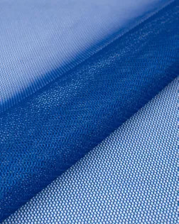 Купить Ткань сетка синего цвета из Китая Фатин с напылением арт. ФТН-48-10-22920.010 оптом в Караганде