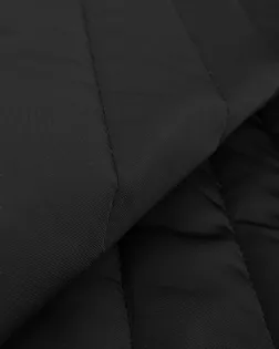 Купить Плащевые ткани черного цвета Стежка на синтепоне "Кларис" арт. ПЛС-305-9-24103.009 оптом в Череповце