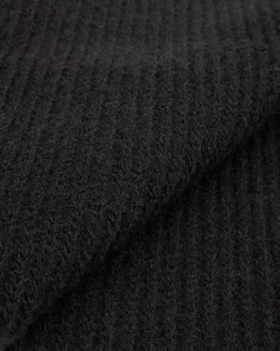 Купить Пальтовые ткани черного цвета Пальтовая на трикотаже арт. ПТ-181-6-23335.006 оптом в Череповце