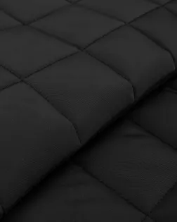 Купить Плащевые ткани черного цвета Стежка на синтепоне "Кларис" арт. ПЛС-306-10-24103.019 оптом в Череповце