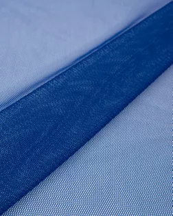 Купить Ткань сетка синего цвета из Китая Фатин мягкий арт. ФТН-47-12-22919.012 оптом в Караганде