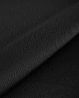 Купить Ткань для сорочек цвет черный Атлас жатый, 270г/м.п. арт. АО-32-1-24661.001 оптом в Караганде