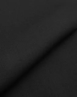 Купить Костюмные ткани черного цвета Костюмная стрейч на флисе арт. КО-199-2-23236.002 оптом в Череповце