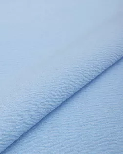Купить Ткань для мусульманской одежды оттенок пыльно-голубой Плательный "Жатка" стрейч арт. ПЛ-438-26-24075.026 оптом в Набережных Челнах