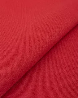 Купить Трикотаж для спортивной одежды цвет красный Футер 3х нитка Peach эффект с начесом, 300г/м.кв. арт. ТФ-55-7-24338.007 оптом в Караганде