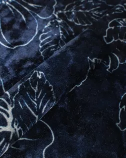 Бархат-стрейч мраморный принт арт. БМ-14-1-21502.025