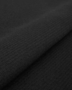 Купить Пальтовые ткани черного цвета Пальтовый трикотаж жаккард арт. ПТ-192-4-23375.004 оптом в Череповце
