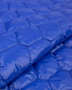 Купить Ткани плащевые для горнолыжных курток цвет синий Стежка лаковая на синтепоне арт. ПЛС-287-3-21026.015 оптом в Набережных Челнах
