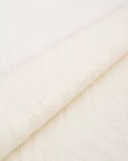 Купить Ткань Джерси молочного цвета из вискозы Трикотаж жаккард меланж арт. ТДЖ-476-1-23380.037 оптом в Караганде