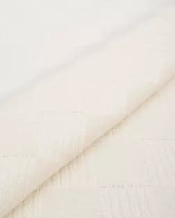 Купить Ткань Джерси молочного цвета из вискозы Трикотаж жаккард меланж арт. ТДЖ-475-4-23380.036 оптом в Караганде